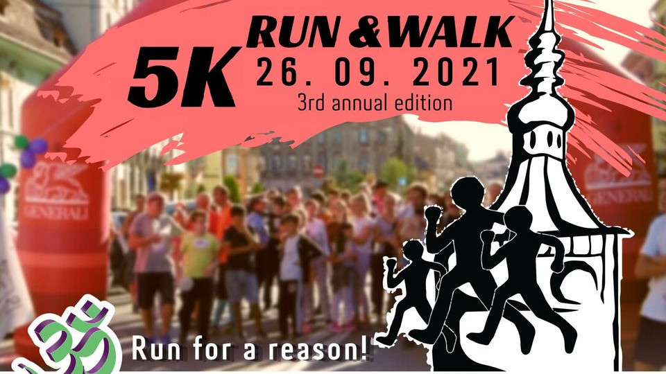 5K RUN & WALK - Run for a Reason, 2021