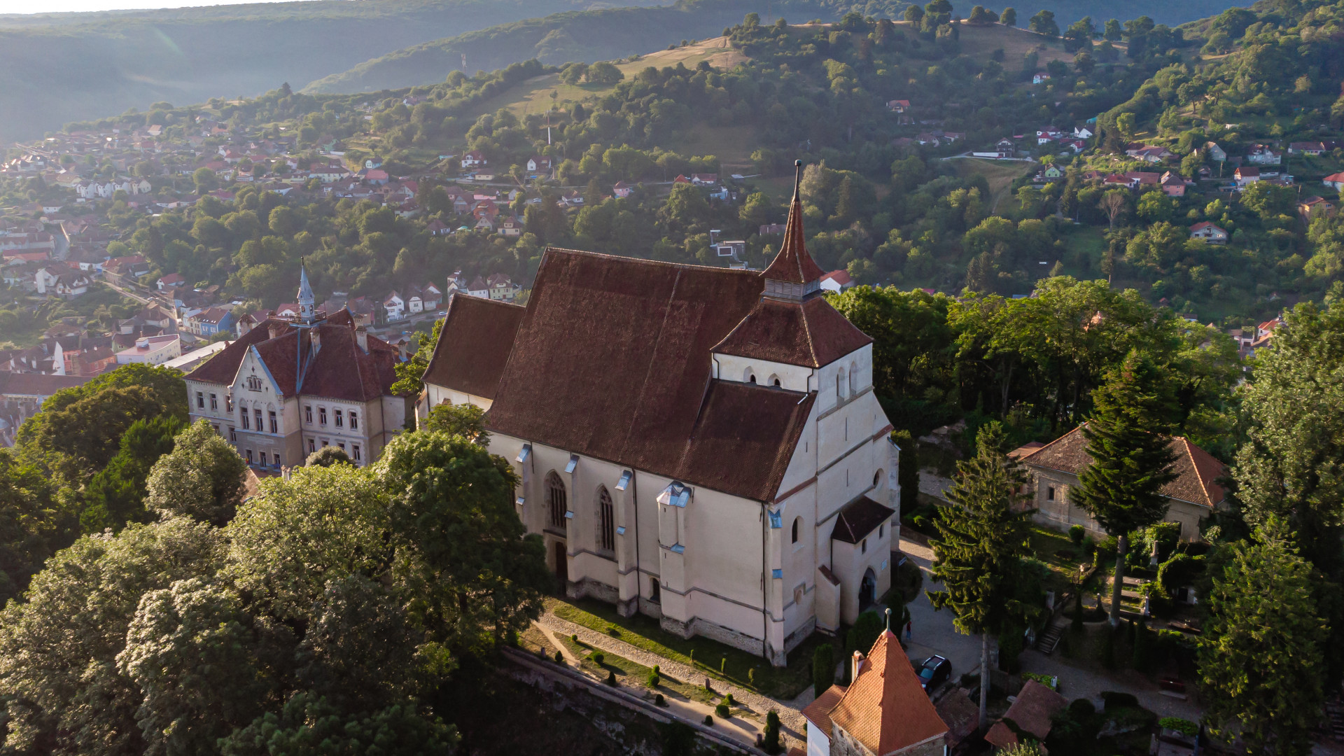 Hegyi templom Segesvar