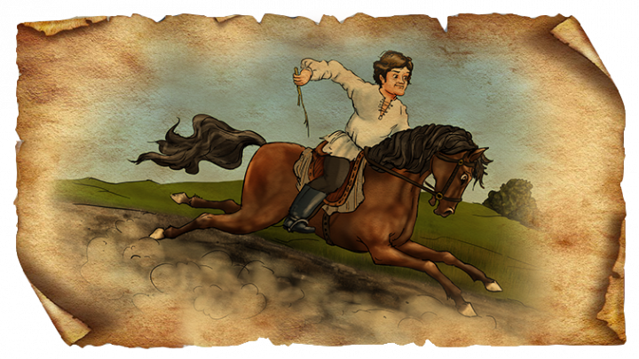 Legend of the rider from Apold